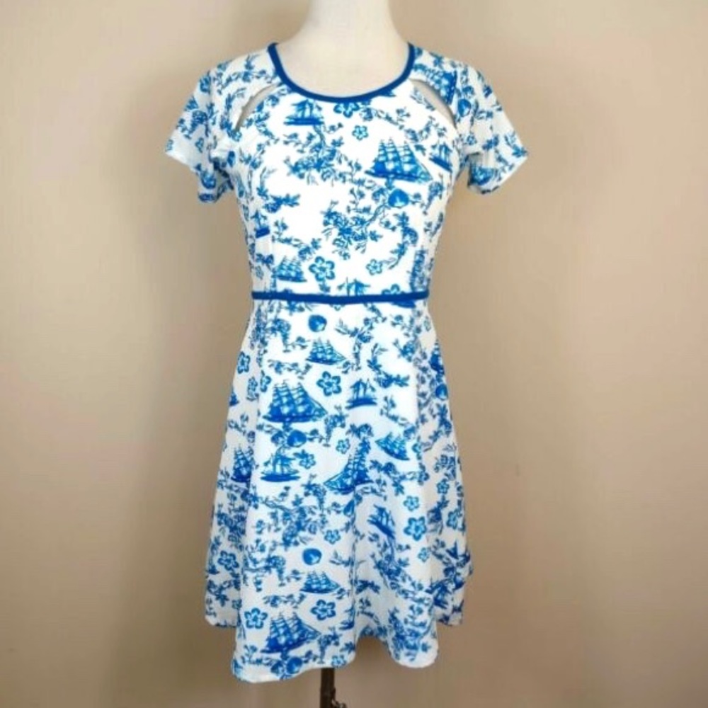 Yumi fit and flare dress